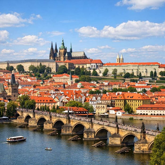 Où se trouve Prague ? Localisation et repères en Europe