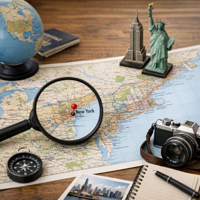 Où se trouve New York ? Guide simple et complet