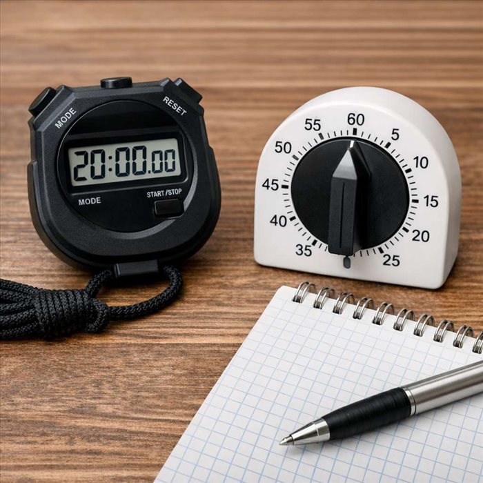 Comment convertir 20 minutes en centièmes ? Guide simple