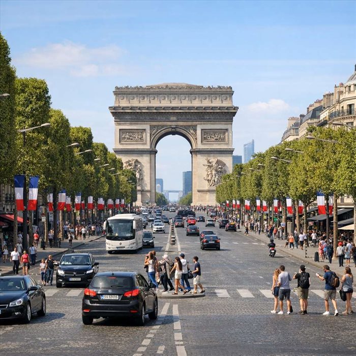 Avenue des Champs-Élysées à Paris : histoire, prestige et tourisme