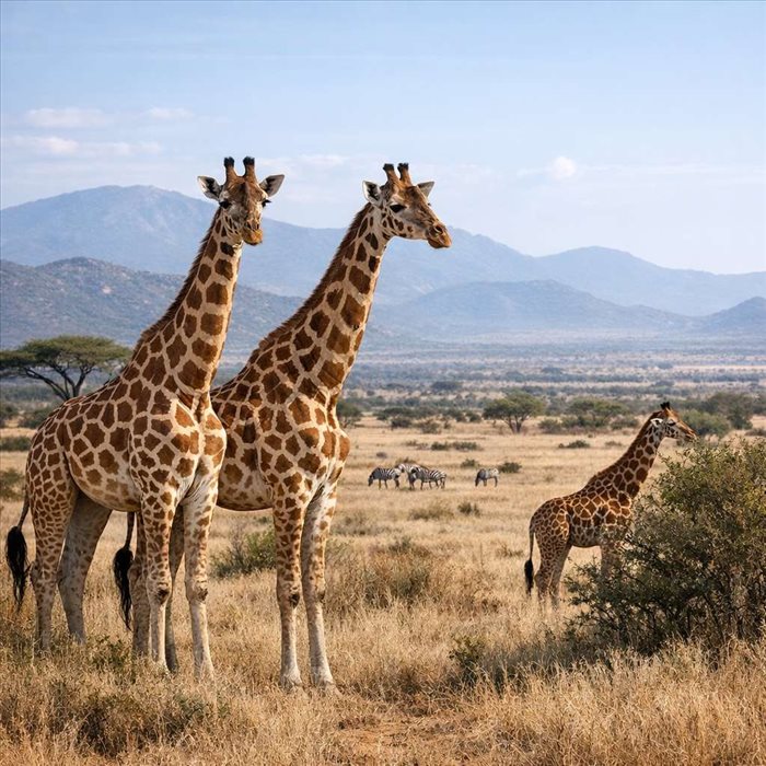 Où vivent les girafes ? Habitats et répartition en Afrique