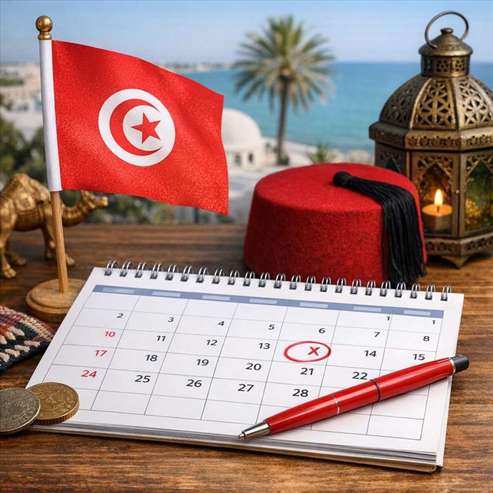 Dates fériées en Tunisie : calendrier complet et jours à retenir