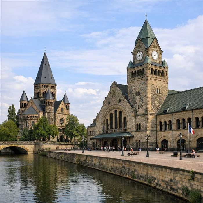 Monuments allemands à Metz : visiter la ville de l’annexion
