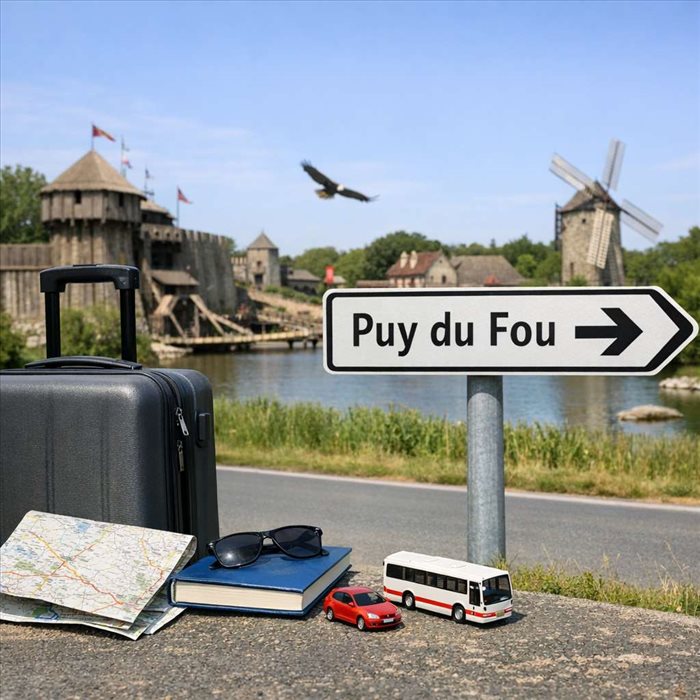 Comment aller au Puy du Fou ? Itinéraire, train, voiture et avion