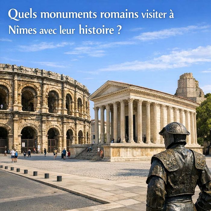 Monuments romains à Nîmes : les incontournables à visiter