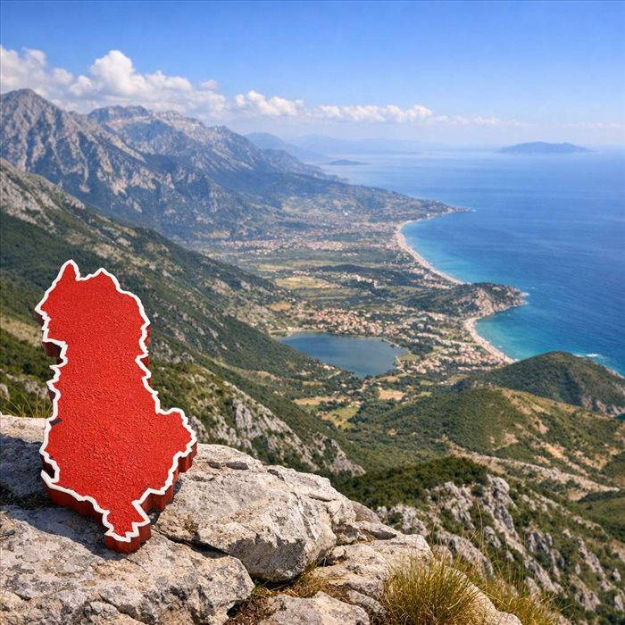 Superficie de l’Albanie : dimensions et caractéristiques du pays