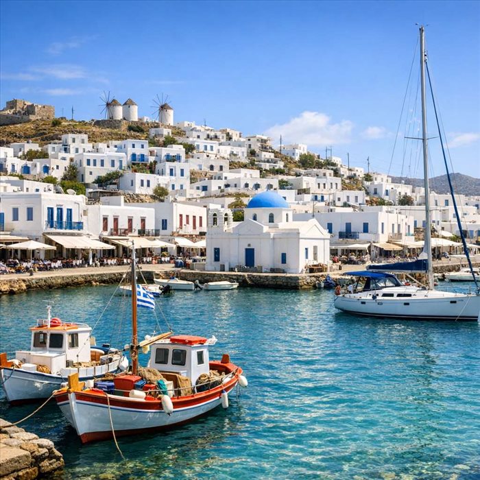 Quels sont les plus beaux ports des Cyclades ? Guide complet