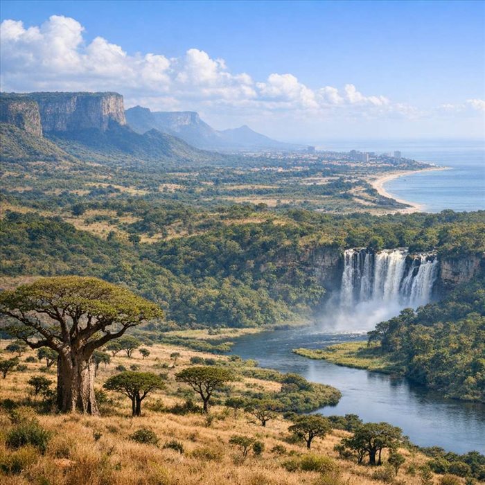 Superficie de l’Angola : dimensions et richesses géographiques