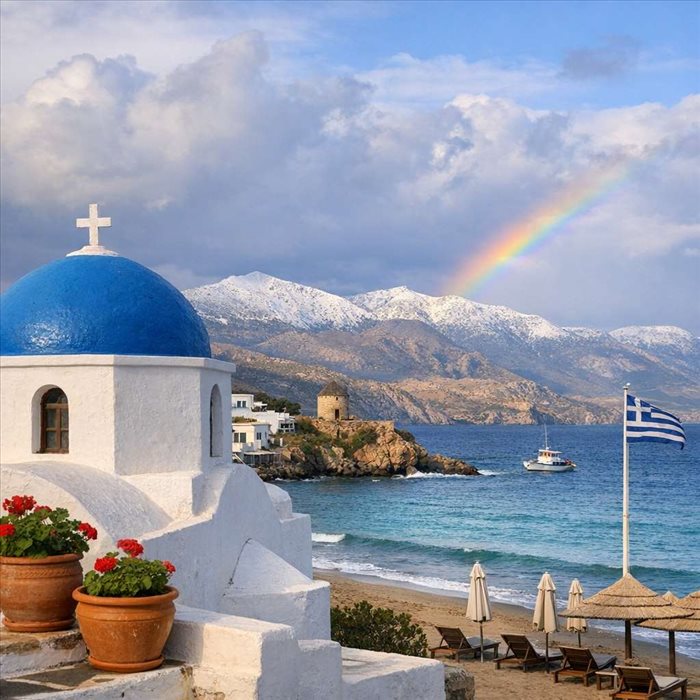 Quel climat en Grèce en décembre ? Guide météo et astuces