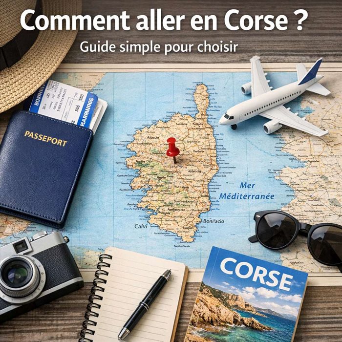 Comment aller en Corse ? Avion, ferry et conseils