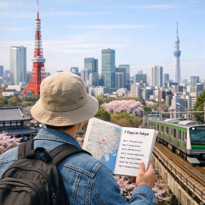 Visiter Tokyo en une semaine : itinéraire complet et facile