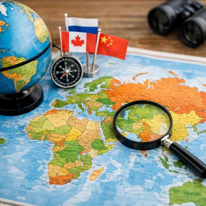 Quels pays ont les plus grandes superficies terrestres ? Classement