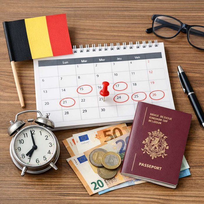 Jours fériés officiels en Belgique : guide complet