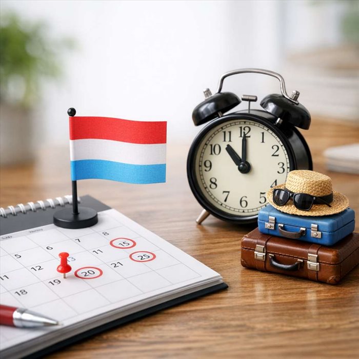 Jours chômés au Luxembourg : calendrier complet et règles