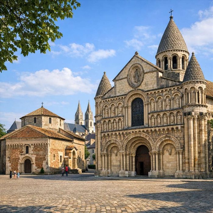 Monuments romans à Poitiers : les incontournables à visiter