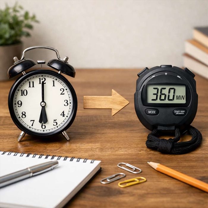 Comment convertir 6 heures en minutes ? Réponse simple et rapide